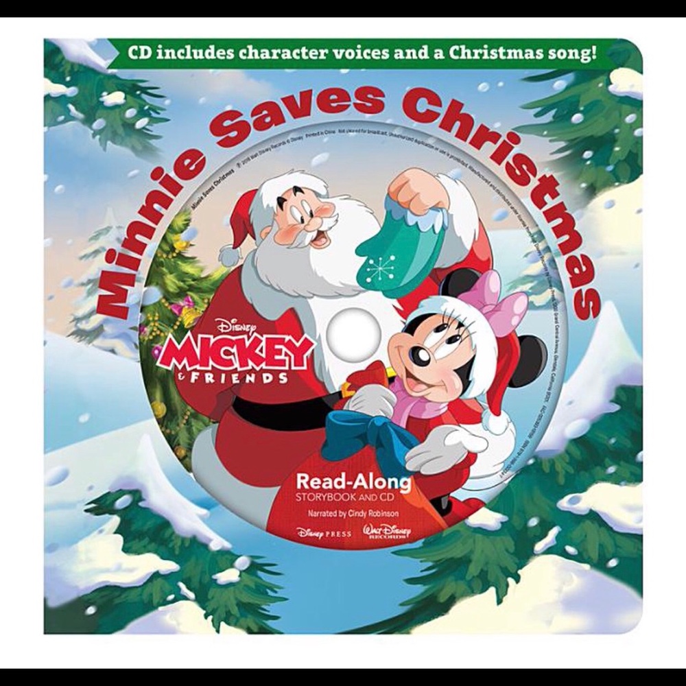 Minnie Saves Christmas book